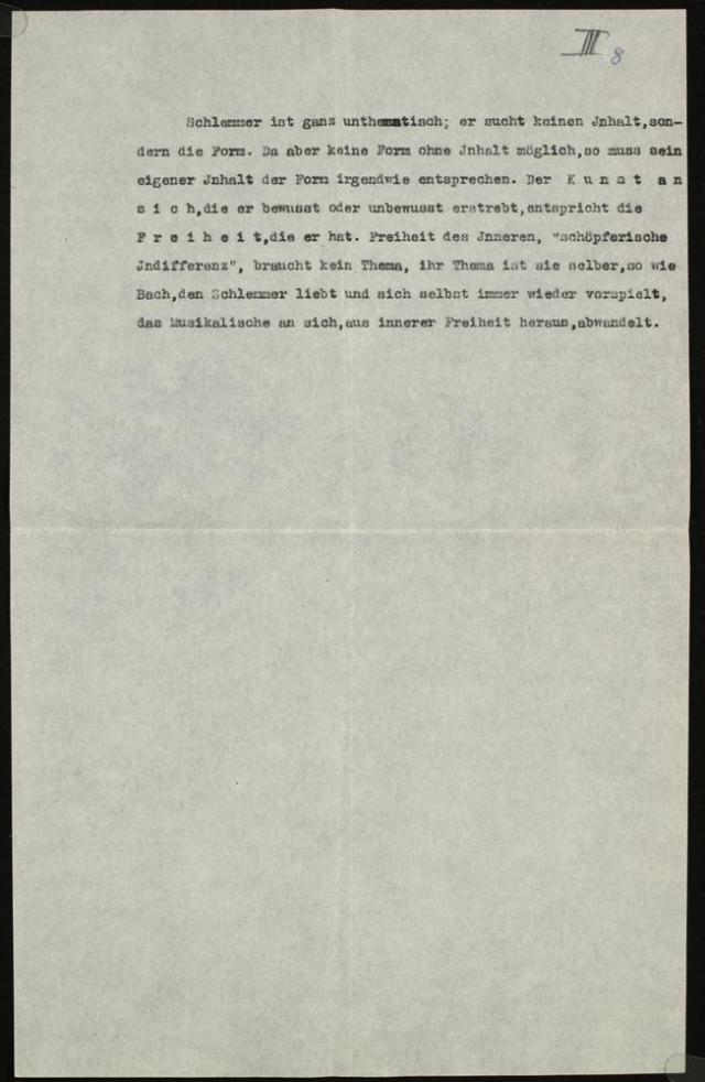 Biographie Oskar Schlemmer Staatsgalerie