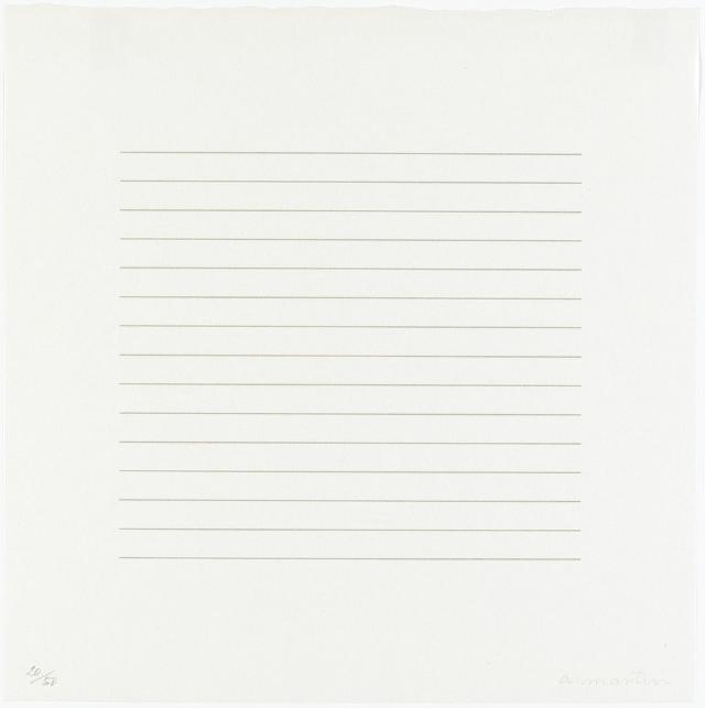 An einem klaren Tag (Blatt 14) Staatsgalerie