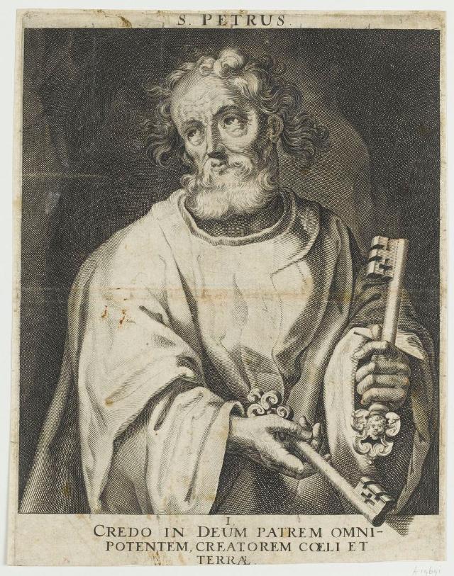 Hl. Petrus (Christus und die Apostel, I) | Staatsgalerie