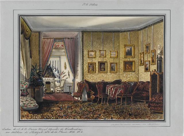 Chambre à coupole de S. A. R, Prince Royal Charles de Württemberg, au