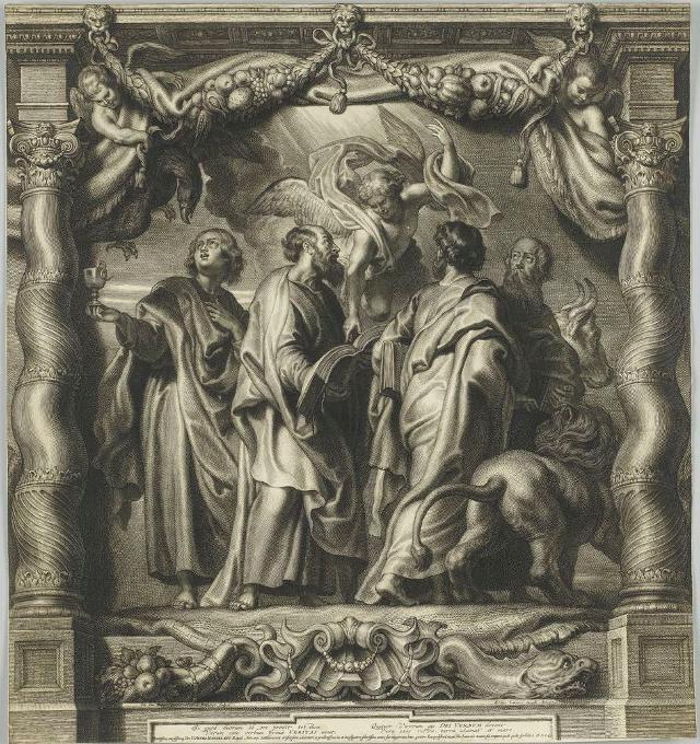 Die vier Evangelisten Staatsgalerie