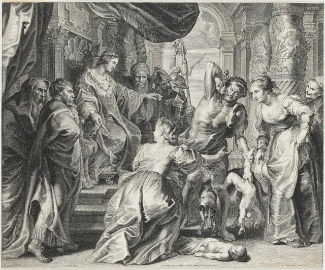 Das Urteil Salomons Staatsgalerie