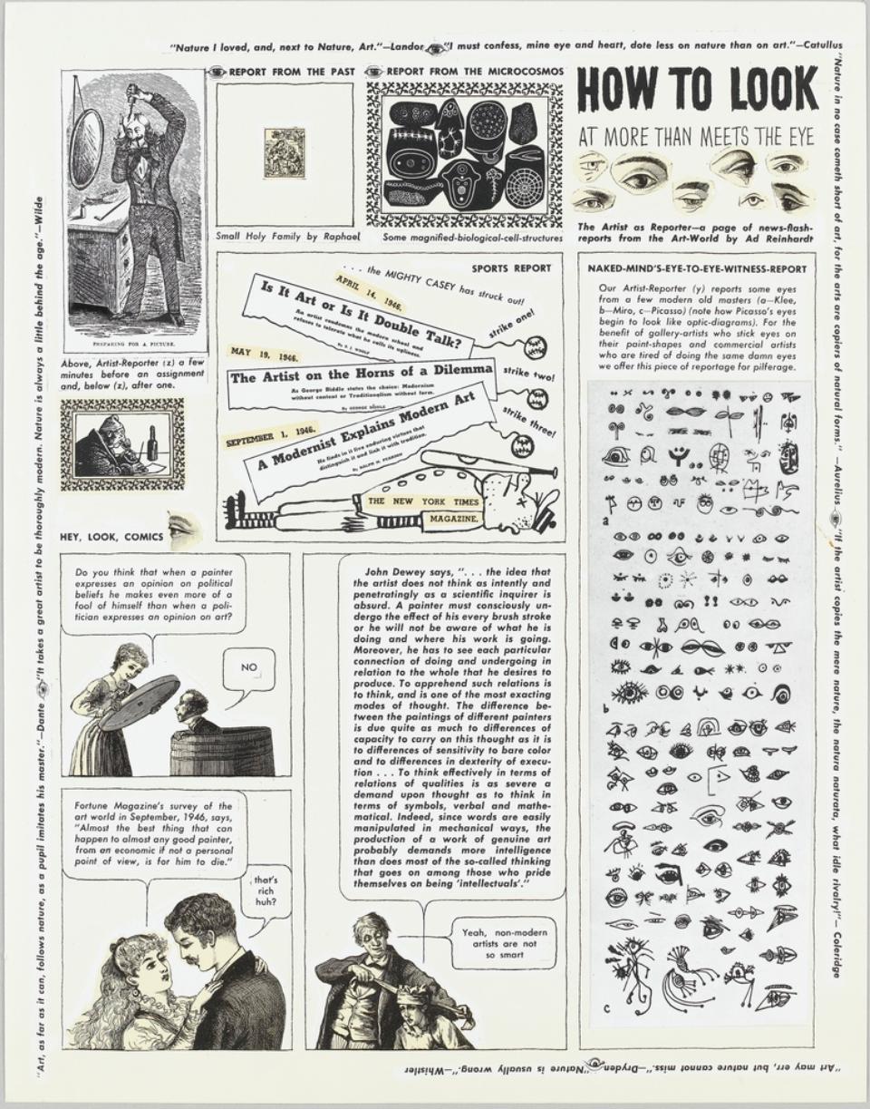 How to look at more than meets eye (Blatt 2 in The Art Comics and