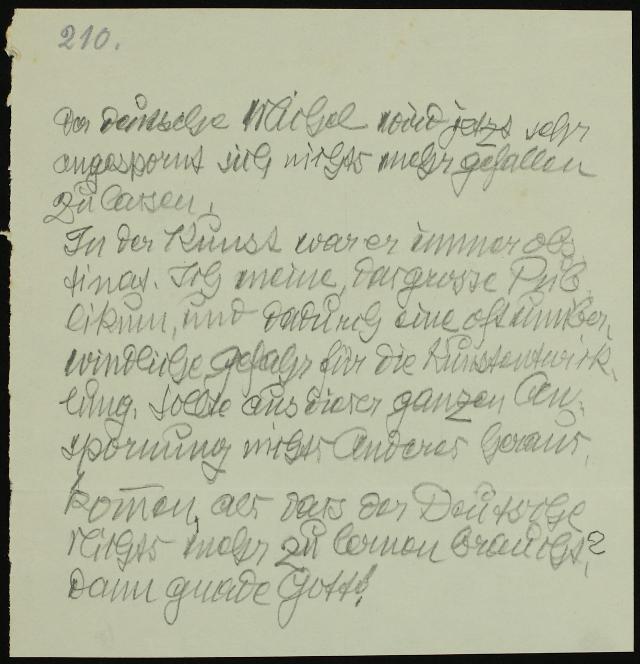 Der deutsche Michel... Staatsgalerie