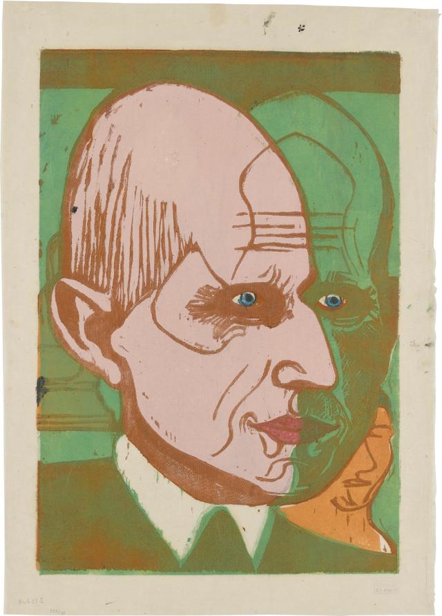 Kopf Dr. Frédéric Bauer (18831957) Staatsgalerie