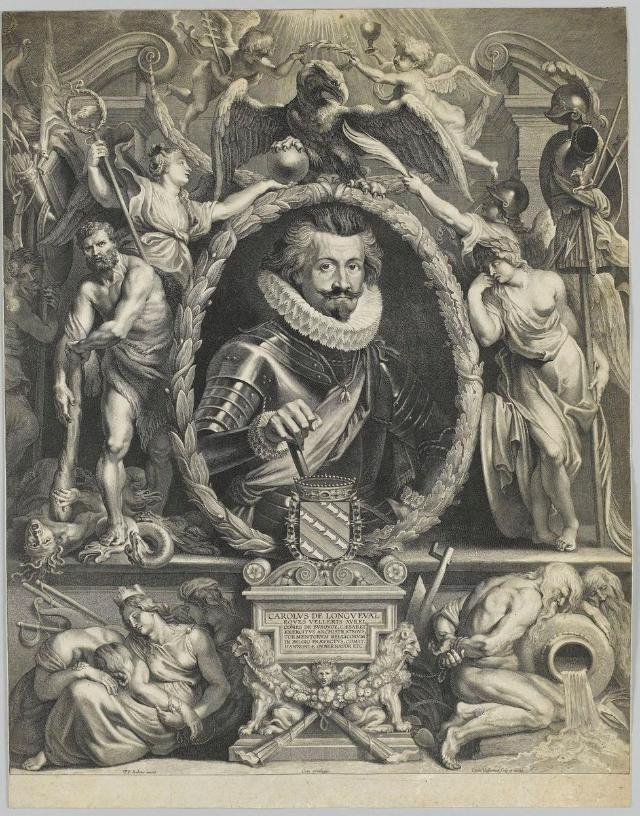 Porträt von CharlesBonaventure de Longueval, Graf von Bucquoy